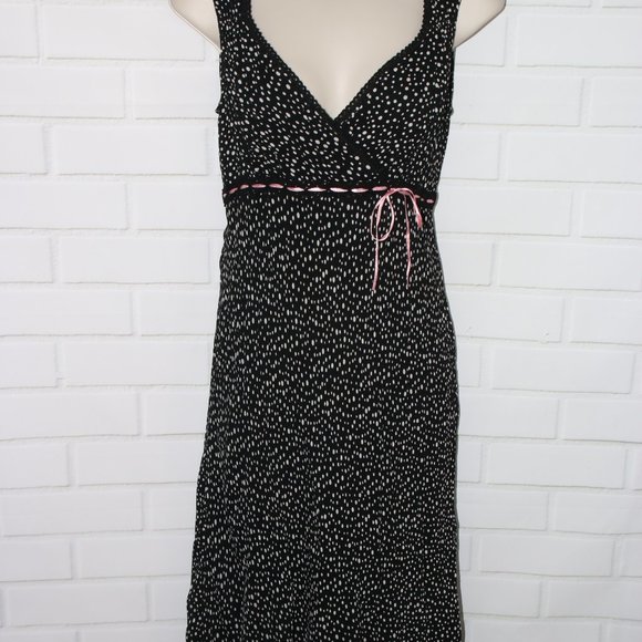 NWOT Motherhood Maternity Sz S Dress Polka Dots - Picture 2 of 7